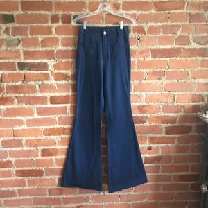 Super High-Waist Alice + Olivia Flare Pants